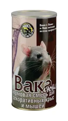 Вака Люкс сухой корм для декоративных крыс и мышей